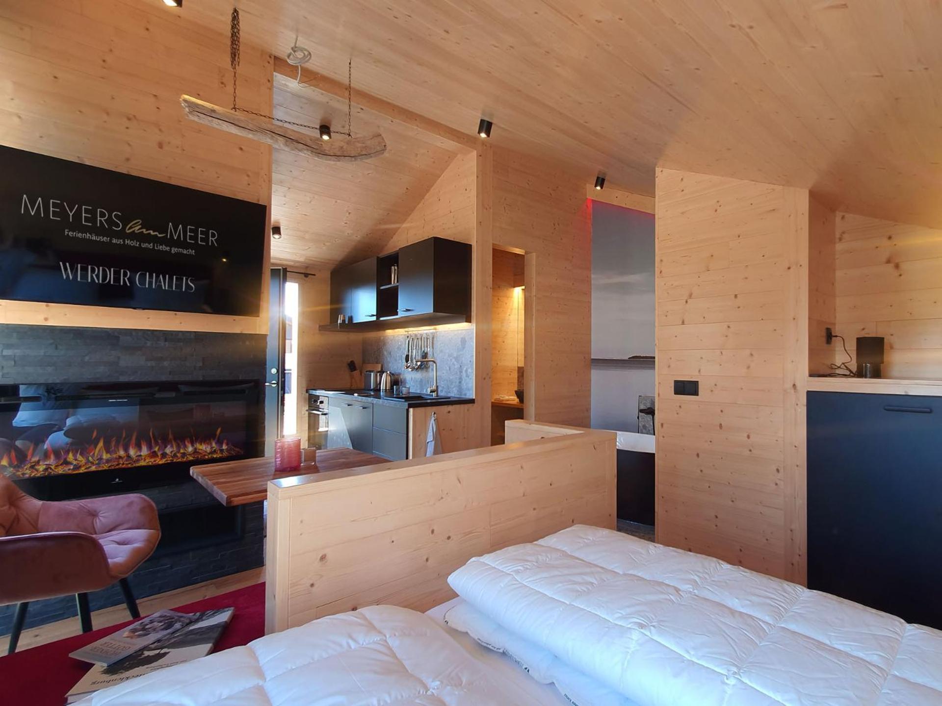 Werder Chalet -- Wolke 7 -- Ostsee-Strand 150M I Sauna I Ekamin I Tiny House Fuer 2 Personen I By "Meyers Am Meer" Boiensdorf Εξωτερικό φωτογραφία